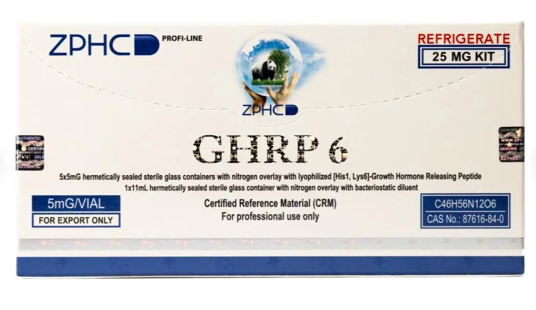 GHRP 6 ZPHC 25 MG (USA domestic)